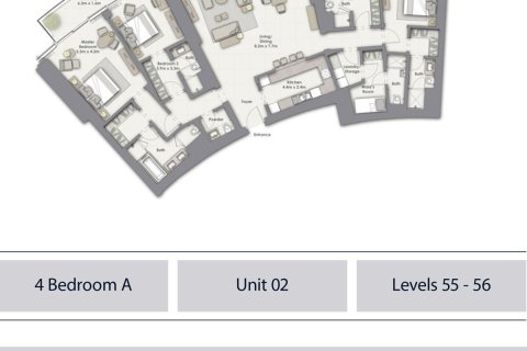Apartment in Downtown Dubai (Downtown Burj Dubai), Dubai 1 bedroom, 68 sq.m. № 103694 - photo 2