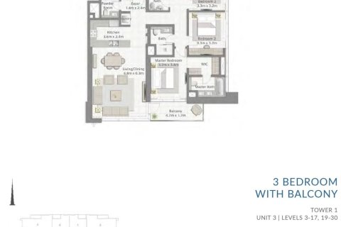Apartment in Dubai Creek Harbour, Dubai Creek Harbour (The Lagoons), Dubai 1 bedroom, 67 sq.m. № 103695 - photo 4