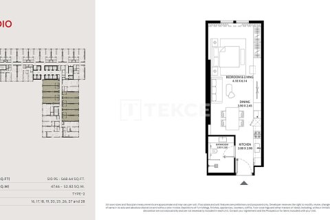 Apartment in City of Arabia, Dubai 2 bedrooms, 122 sq.m. № 4285 - photo 18