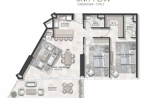 Apartment in DAMAC Hills (Akoya by DAMAC), Dubai 2 bedrooms, 105 sq.m. № 4270 - photo 19
