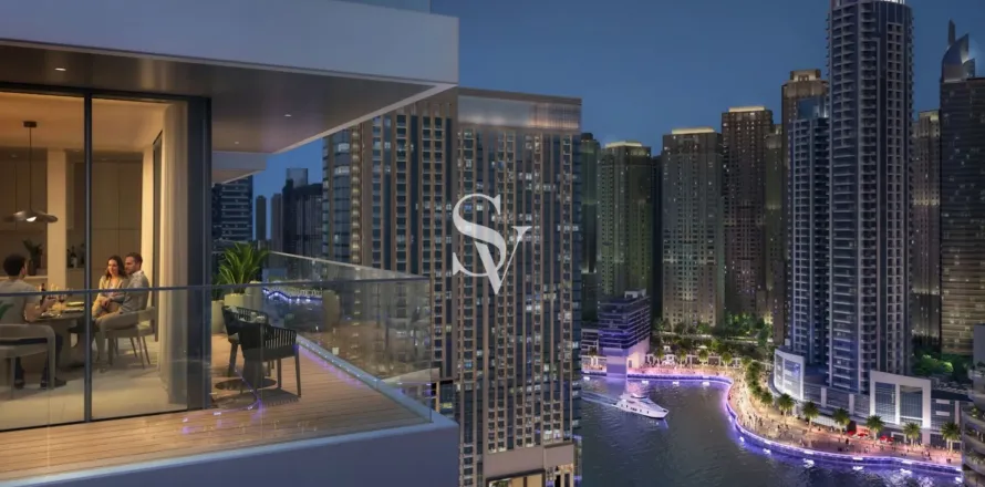 Appartement à Dubai Marina, Dubai, 3 chambres, 185 m², № 68096