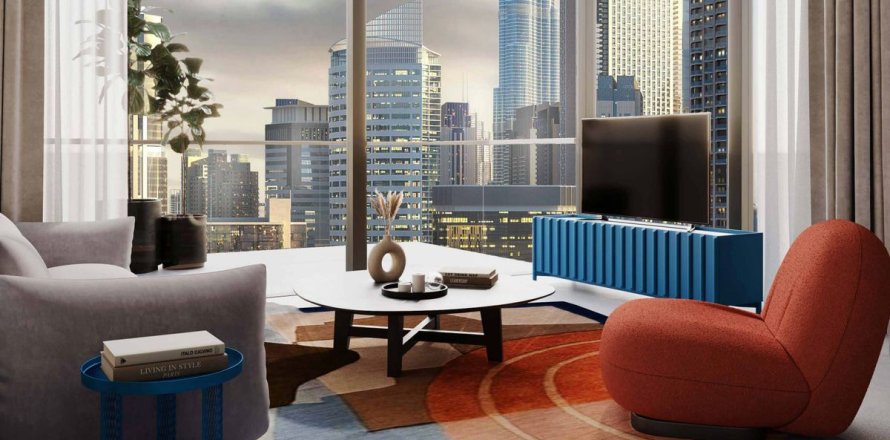 Apartment in Business Bay, Dubai 1 bedroom, 60.1 sq.m. № 95767