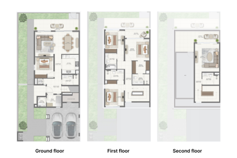 Townhouse in Dubai South (Dubai World Central), Dubai 3 bedrooms, 287 sq.m. № 92332 - photo 5