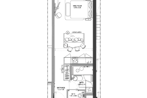 Apartment in Business Bay, Dubai studio, 44 sq.m. № 92334 - photo 5