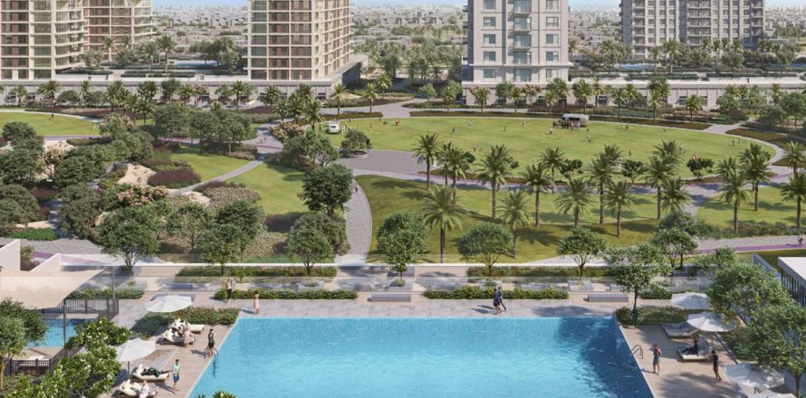 Квартира в Дубай Хилс Эстейт, Дубай, 2 спальни, 117.5м², № 90437