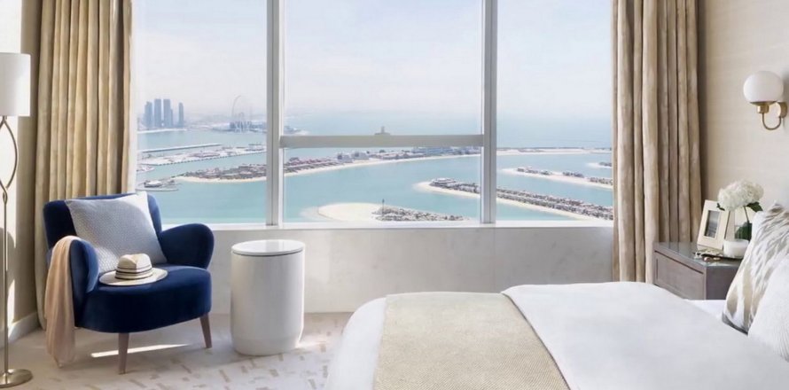 Квартира в THE PALM TOWER в Пальме Джумейре, Дубай, 1 спальня, 85м², № 29984