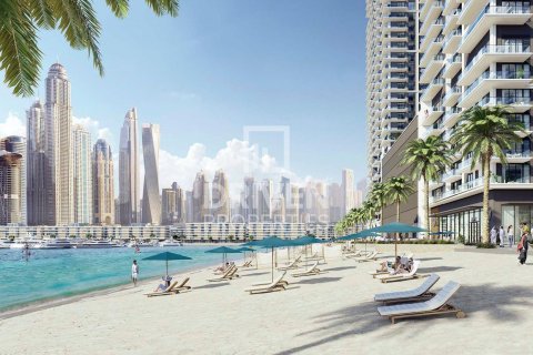 Квартира в EMAAR Beachfront, Dubai Harbour, Дубай, 1 спальня, 73м², № 87269