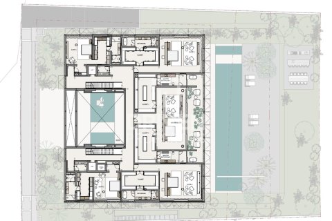 Villa à Jumeirah Bay Island, Jumeirah, Dubai, 6 chambres, 2507 m², № 19216 - photo 26