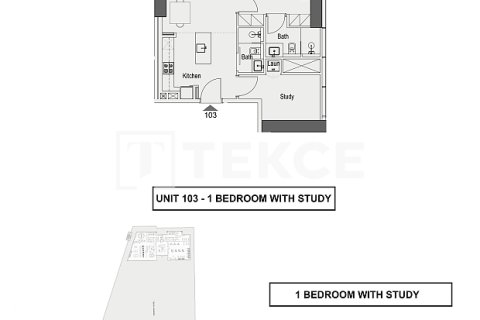 Appartement à Dubai, 1 chambre, 79 m², № 64465 - photo 19