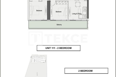 Appartement à Dubai, 1 chambre, 79 m², № 64465 - photo 24