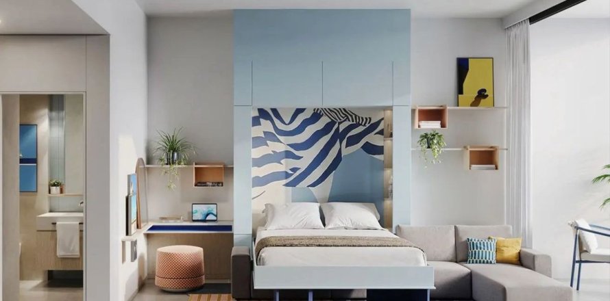 Appartement à Dubai Marina, Dubai, studio, 37.3 m², № 10991