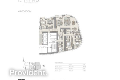 Apartment in Downtown Dubai (Downtown Burj Dubai), Dubai 4 bedrooms № 3233 - photo 20