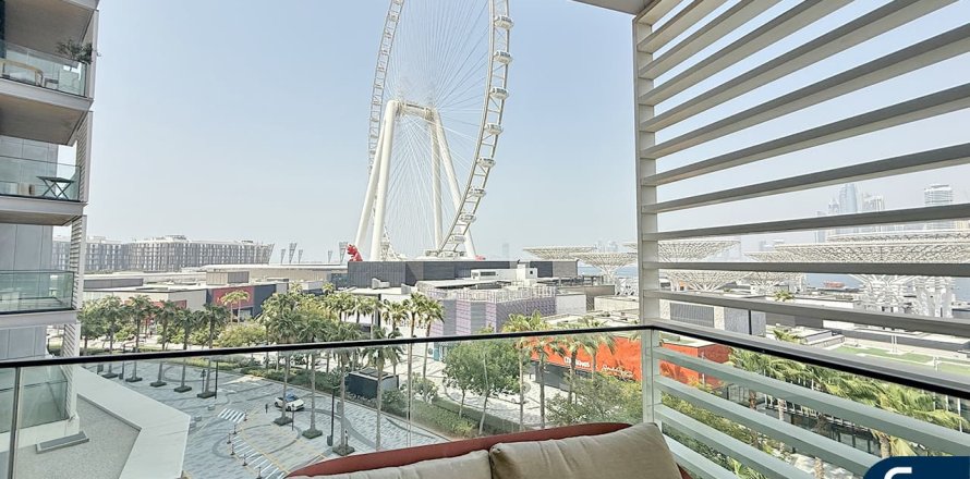 Квартира в Bluewaters Residences, Bluewaters, Дубай, 3 спальни, 195м², № 76646