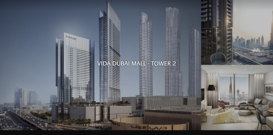 Apartamento en Downtown Dubai (Downtown Burj Dubai), Dubai, estudio, 72 m², № 54178