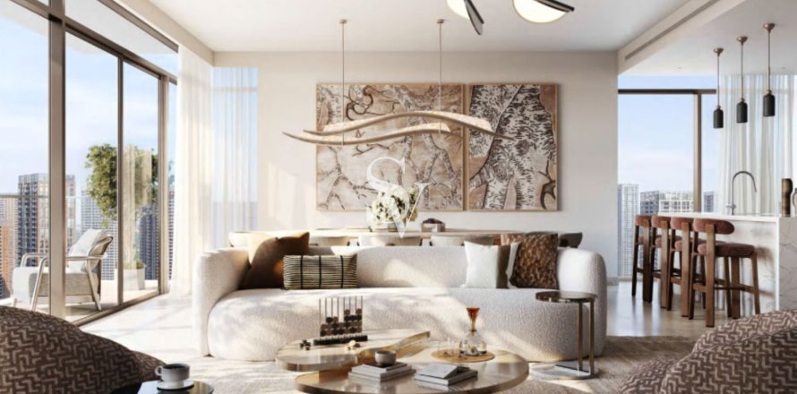 Квартира в Dubai Creek Harbour (The Lagoons), Дубай, 3 спальни, 155м², № 132777