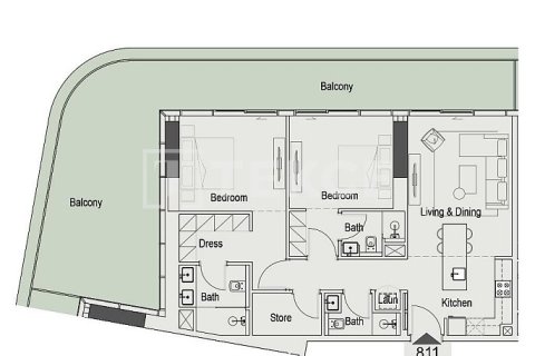 Apartment in Dubai 1 bedroom, 79 sq.m. № 63030 - photo 25