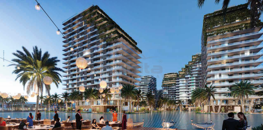 Appartement à AZIZI VENICE à Dubai South (Dubai World Central), Dubai, 2 chambres, 77.6 m², № 31289