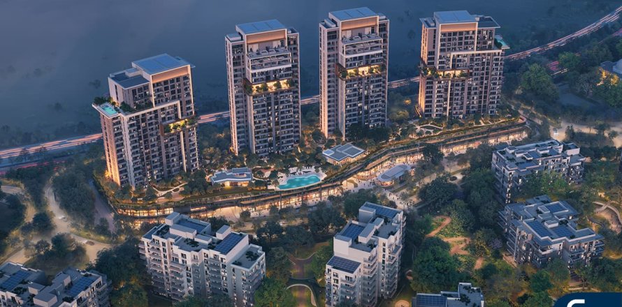 Квартира в Dubai Land, Дубай, 2 спальни, 136м², № 74775