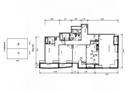 Apartamento en Princess Tower, Dubai Marina, Dubai, 3 dormitorios, 186.5 m², № 24142 - foto 2