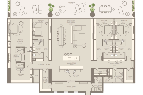 Apartment in Dubai 4 bedrooms, 688 sq.m. № 17334 - photo 8