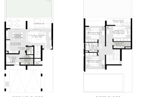 Снять в аренду виллу в Al Manara, Jumeirah Village Triangle, Дубай: 3 спальни, 173.99988676м², № 90726 - фото 22