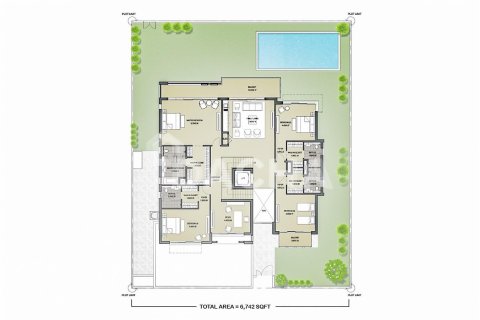 Villa à Dubai, 5 chambres, 831.7 m², № 3409 - photo 29
