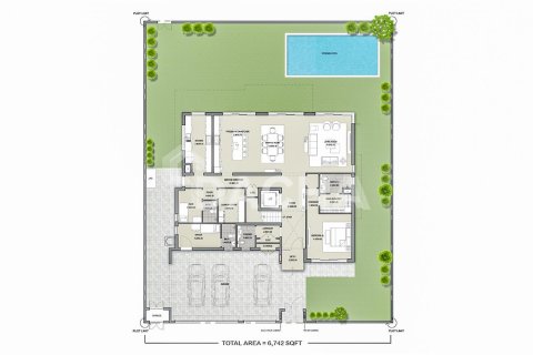Villa à Dubai, 5 chambres, 831.7 m², № 3409 - photo 28