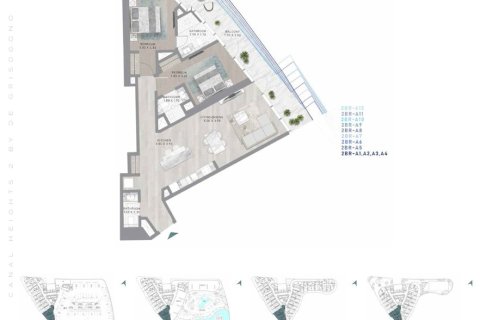 Apartamento en CANAL HEIGHTS 2 en Business Bay, Dubai, estudio, 38 m², № 103943 - foto 5