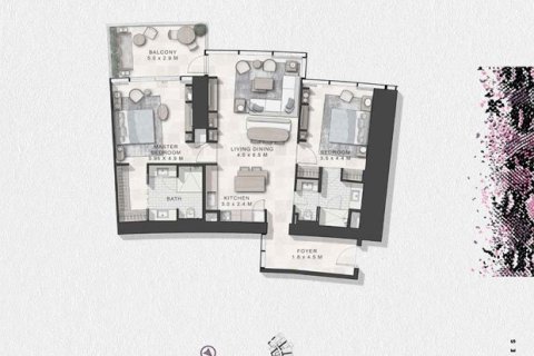 Apartment in Dubai Marina, Dubai 1 bedroom, 81 sq.m. № 103940 - photo 8