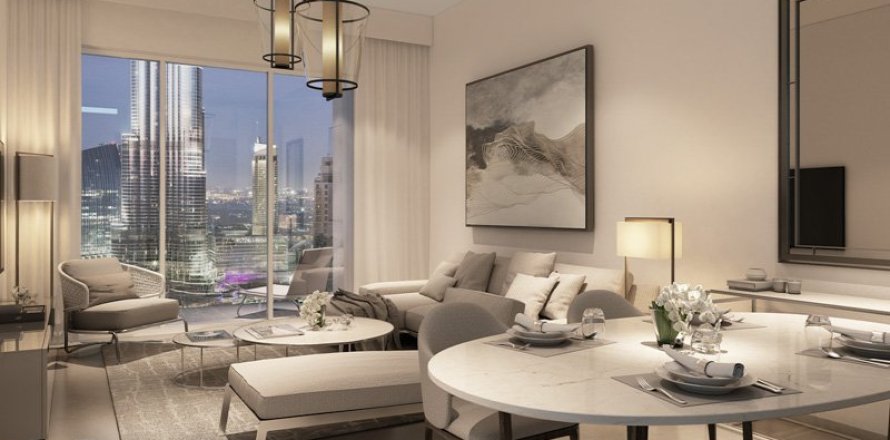 Apartamento en ACT ONE | ACT TWO TOWERS en Downtown Dubai (Downtown Burj Dubai), Dubai, 1 dormitorio, № 30687