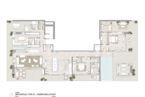Apartment in Kempinski Marina Residences in Dubai Marina, Dubai 1 bedroom, 111 sq.m. № 104012 - photo 2