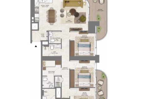 Apartment in Zabeel, Dubai 1 bedroom, 68 sq.m. № 104020 - photo 3