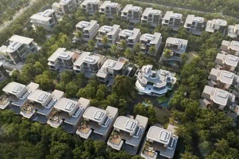 Купить виллу в Джумейра Вилладж Серкл, Дубай: 4 спальни, 195м², № 54225 - фото 1