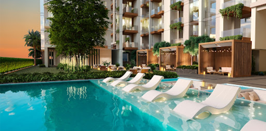 Apartment in Jumeirah Village Circle, Dubai 2 bedrooms, 86.03 sq.m. № 3459