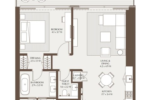 Appartement à Dubai, 1 chambre, 96 m², № 103550 - photo 6