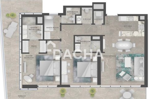 Appartement à Dubai Hills Estate, Dubai, 2 chambres, 157 m², № 110358 - photo 2