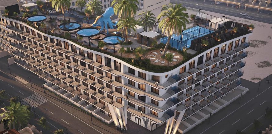 Квартира в Дубае, 1 спальня, 59м², № 38551