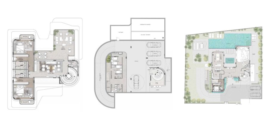 Вилла в WADI VILLAS в Meydan, Дубай, 6 спален, 1494.35м², № 31226