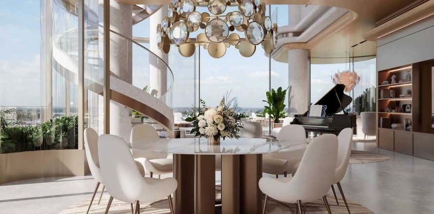 Penthouse à THE RINGS à Jumeirah, Dubai, 6 chambres, 1405 m², № 31199