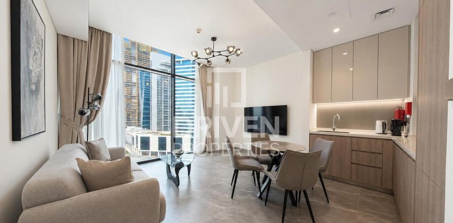 Appartement à Business Bay, Dubai, 1 chambre, 57.41 m², № 128364