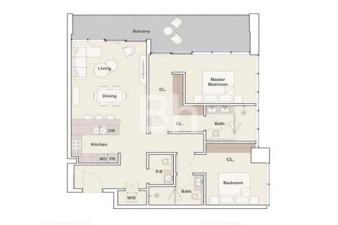 Appartement à Business Bay, Dubai, 2 chambres, 131 m², № 24043 - photo 3