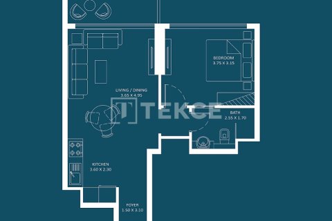 Apartment in Dubai Silicon Oasis, Dubai studio, 35 sq.m. № 11556 - photo 20