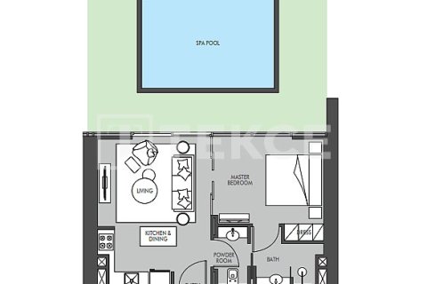 Apartment in Dubai 1 bedroom, 104 sq.m. № 77120 - photo 15
