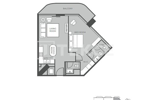 Apartamento en Dubai, 2 dormitorios, 103 m², № 77118 - foto 25