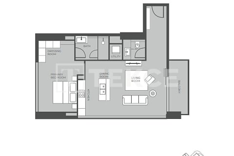 Apartamento en Dubai, 2 dormitorios, 103 m², № 77118 - foto 29