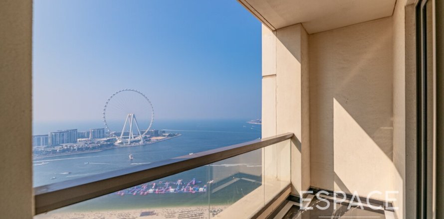 Квартира в Джумейра Бич Резиденс, Дубай, 4 спальни, 281м², № 62074