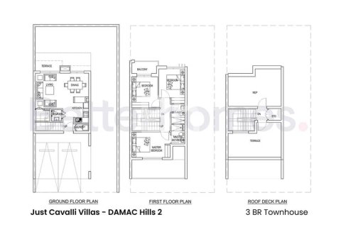 Townhouse in DAMAC Hills (Akoya by DAMAC), Dubai 3 bedrooms, 170 sq.m. № 57268 - photo 2