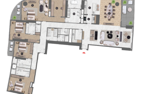 شقة في مرسى دبي, دبي 1غرف نوم, 80 م² رقم 92676 - صورة 9