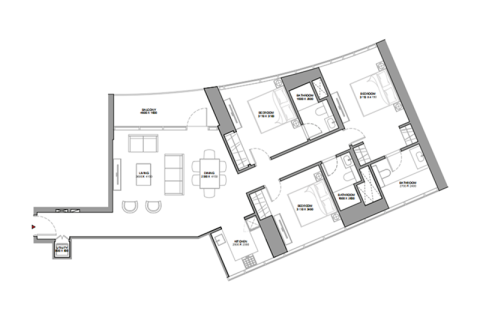 Appartement à Dubai, 1 chambre, 47 m², № 92677 - photo 8