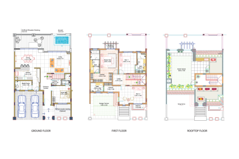 Villa in Dubai Sports City, Dubai 4 bedrooms, 310 sq.m. № 92440 - photo 3